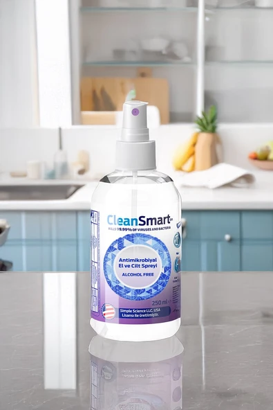 CleanSmart El ve Cilt Dezenfektan Spreyi 250 ML ürün görseli 1