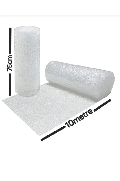 Balonlu Ambalaj Naylonu Pat Pat Havalı Naylon Balonlu Naylon 75 Cm X 10 Metre Pıtpıt Patpat ürün görseli 1