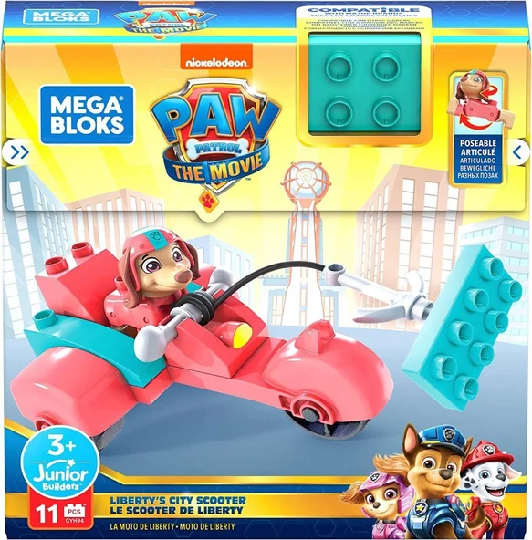 Mattel Mega Paw Patrol Libertynin Scooterı GYH94 ürün görseli 1