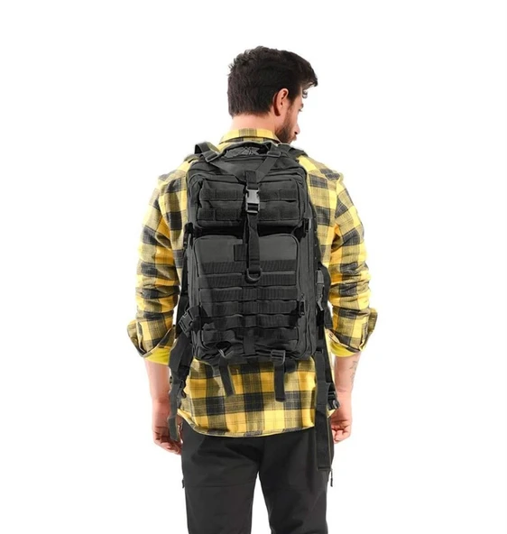 FreeCamp Noceta 40 Litre Unisex Siyah Outdoor/Kamp Sırt Çantası - WZ915 ürün görseli 1