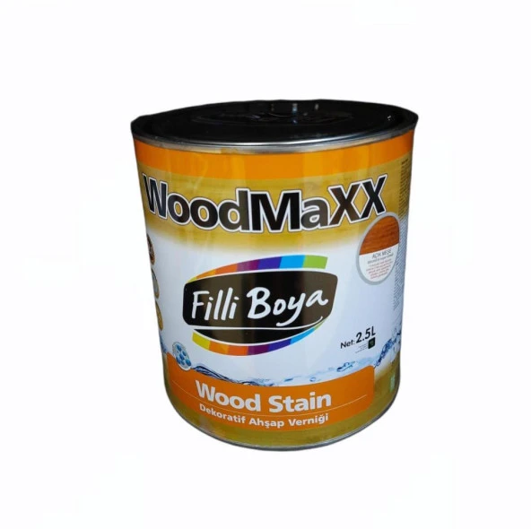 Filli Boya WoodMaxx Ahşap Vernik Açık Meşe 2,5lt - Resim 2
