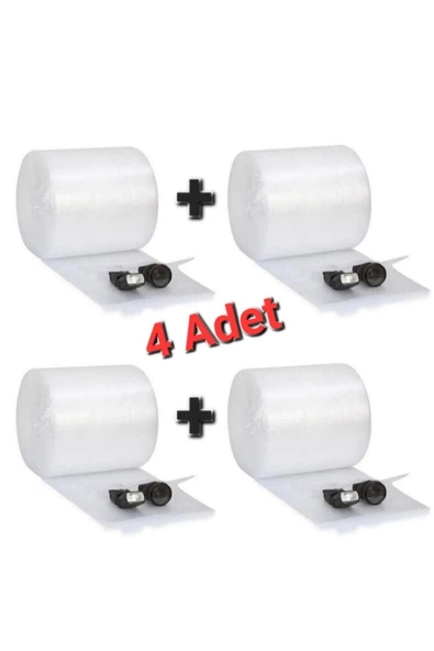 4 Adet Balonlu Naylon 20cm X 20Metre Toplam 80 METRE Ambalaj Naylonu Patpat Pıt Pıt 35 Gr ürün görseli 1