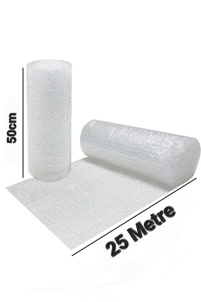 Balonlu Ambalaj Naylonu Pat Pat Havalı Naylon Balonlu Naylon 50 Cm X 25 Metre Pıtpıt Patpat ürün görseli 1