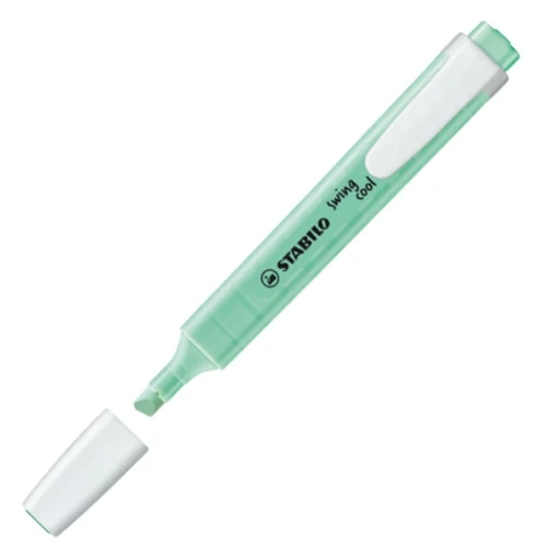 Stabilo Swing Cool Fosforlu Kalem Pastel Yeşil ürün görseli 1