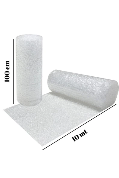 Balonlu Ambalaj Naylonu Pat Pat Havalı Naylon Balonlu Naylon 100 Cm X 10 Metre Pıtpıt Patpat ürün görseli 1