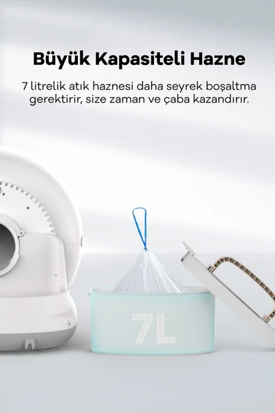 Akıllı Otomatik Kedi Tuvaleti - Resim 8