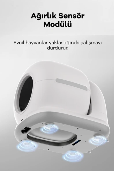 Akıllı Otomatik Kedi Tuvaleti - Resim 3