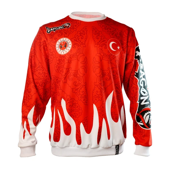 DragonDo TX8501 Milli Takım Muaythai Sweatshirt Muay Thai Federasyon Logolu Milli Takım Sweatshirt ürün görseli 1