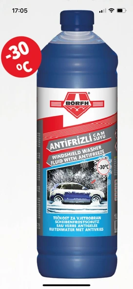 Börfh -30 Cam Suyu Antifirizli 1 Lt ürün görseli 1