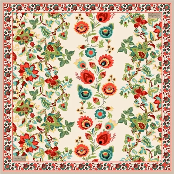 Sura İpek - 90X90 -2400 - Resim 2