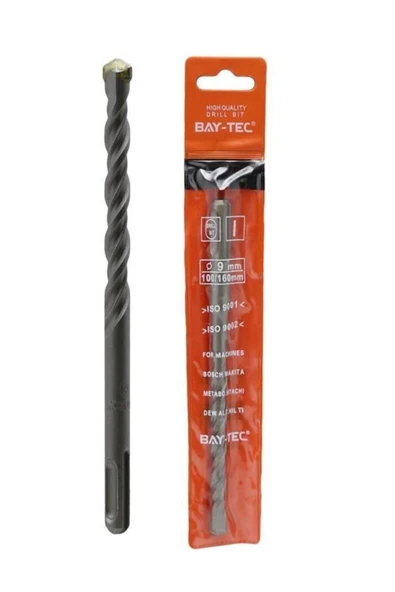 Güntem Baytec Mu0130 Sds Plus Matkap Ucu 9x160 Mm GRİ ürün görseli 1