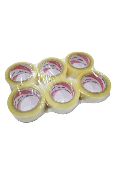 Astel 45X100 Şeffaf Koli Bandı 60 Lı ürün görseli 1