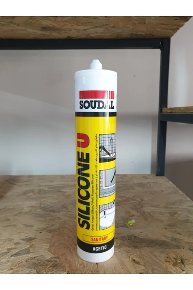 Özkar Hırdavat Soudal Silikon Beyaz - Resim 2