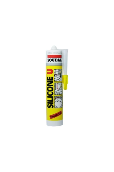 Soudal Şeffaf Silikon 280 ml. 10 Adet ürün görseli 1