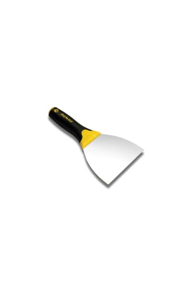 Dekor Profesyonel Macun Spatulası Plastik Saplı Yay Çeliği 8 Cm ürün görseli 1
