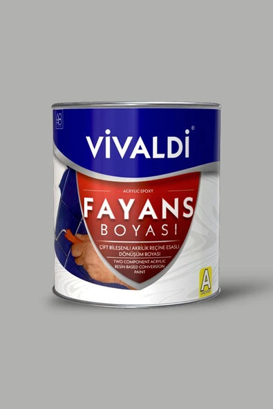 Vivaldi Fayans Boyası - Astar Ve Vernik Gerektirmeyen Boya - Sınırsız Renk 1 Kg Avakado ürün görseli 1