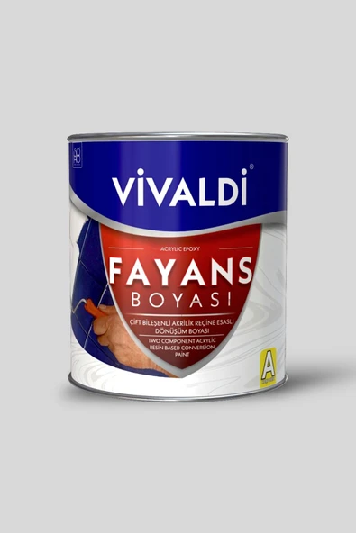 Vivaldi Fayans Boyası - Astar Ve Vernik Gerektirmeyen Boya - Şifon Şifon ürün görseli 1