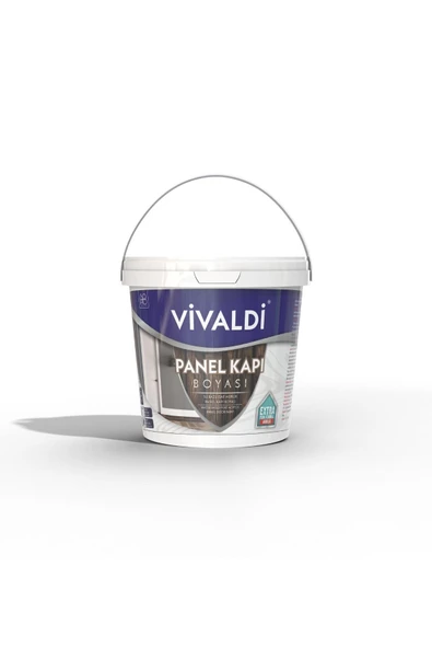 Vivaldi Su Bazlı Kokusuz Parlak Akrilik Panel Kapı Boyası Beyaz ürün görseli 1