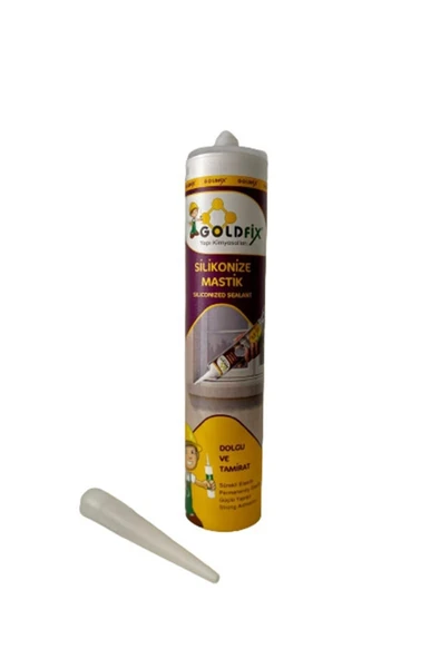 Dayson Goldfix Silikonize Mastik Beyaz 450Gr ürün görseli 1