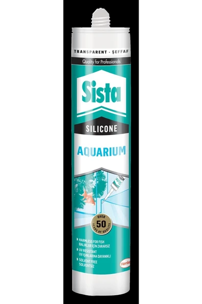 Henkel Sista Akvaryum Silikonu Şeffaf 280 Ml-340 Gr ürün görseli 1