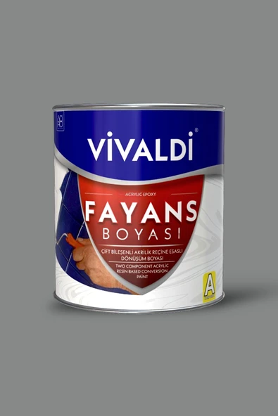 Vivaldi Fayans Boyası - Astar Ve Vernik Gerektirmeyen Boya - Sınırsız Renk 1 Kg KilitTaşı ürün görseli 1