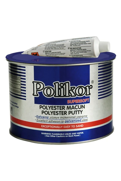 Polikor Süper Soft Polyester Çelik Macun 2700 gr No color ürün görseli 1
