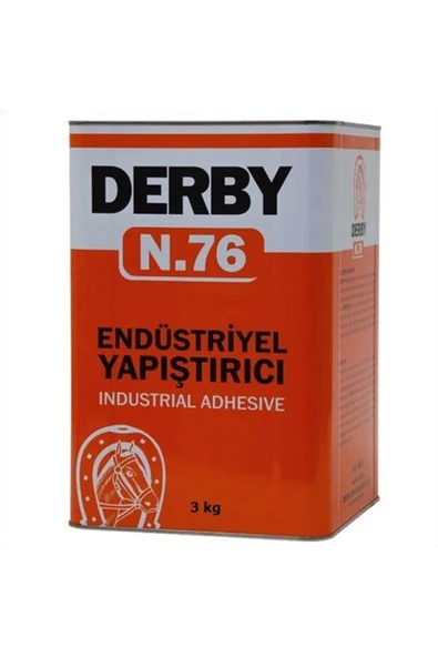 Derby YAPIŞTIRICI 76/5 GALON 3 KG (TURUNCU DİZAYN) ürün görseli 1