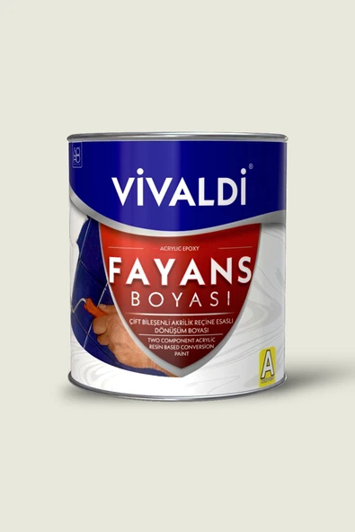 Vivaldi Fayans Boyası - Astar Ve Vernik Gerektirmeyen Boya - Sınırsız Renk 1 Kg Mentol ürün görseli 1