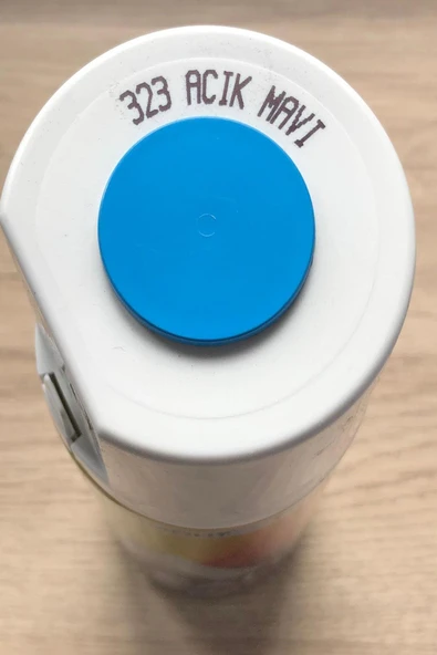 Akçalı Açık Mavi 323 Alüminyum-ahşap-plastik-demir-metal-sprey Boyama 400 ml 323-AÇIK MAVİ ürün görseli 1