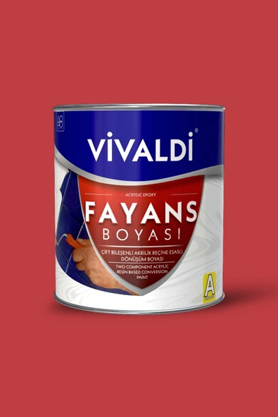 Vivaldi Fayans Boyası - Astar Ve Vernik Gerektirmeyen Boya - Elma Şekeri Elma Şekeri ürün görseli 1