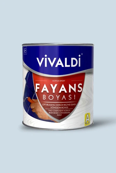Vivaldi Fayans Boyası - Astar Ve Vernik Gerektirmeyen Boya - Sınırsız Renk 1 Kg Afrika Menekşesi ürün görseli 1