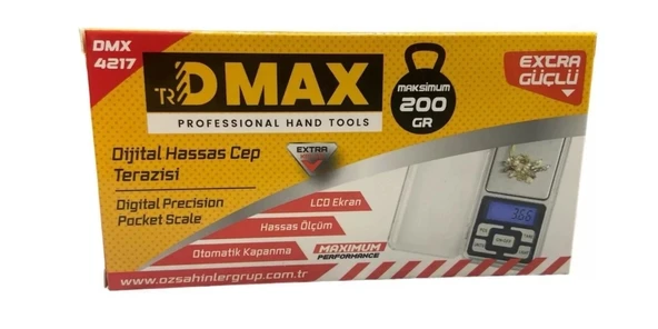 Dmax Profesyonel Dijital Hassas Terazi ürün görseli 1
