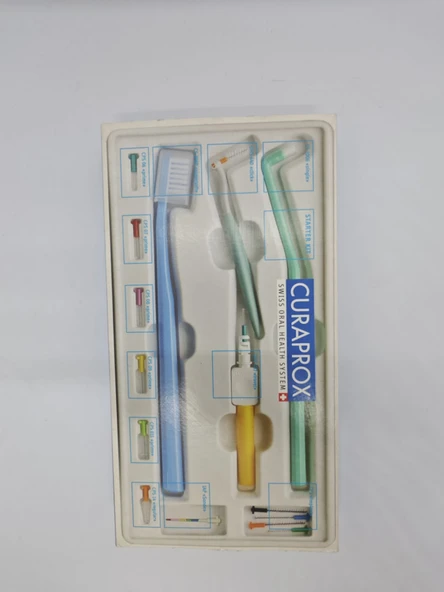 TechTic Curaprox Starter Kit Seyahat Seti Premium Ağız Bakımı - Resim 2
