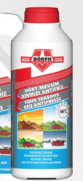 Börfh -56 Motor Antifirizi Kırmızı 1,5 LT ürün görseli 1