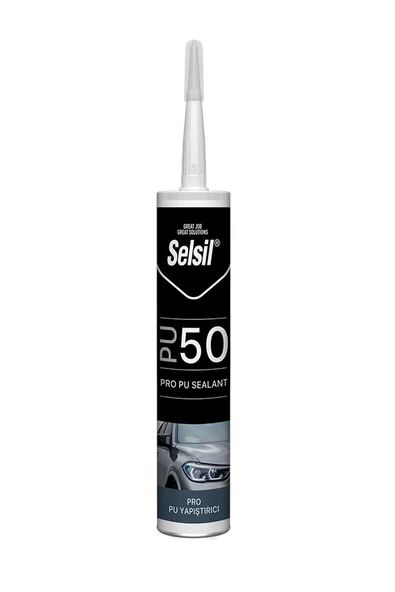 Selsil PU50 Pumastik Gri 280 ml ürün görseli 1