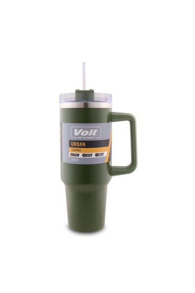 Voit Urban Yeşil Pipetli 1.2 lt Termos Bardak ürün görseli 1