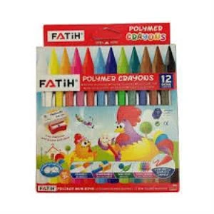 FATIH PASTEL BOYA CRAYON MUM UZUN 12 RENK (50220) ürün görseli 1