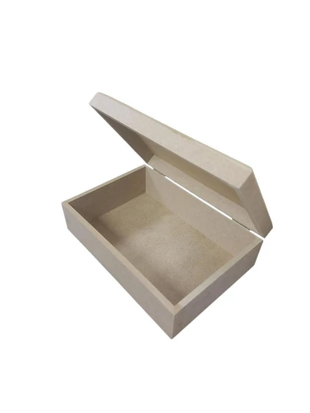 Ahşap Dikdörtgen Kutu 20x14cm ürün görseli 1
