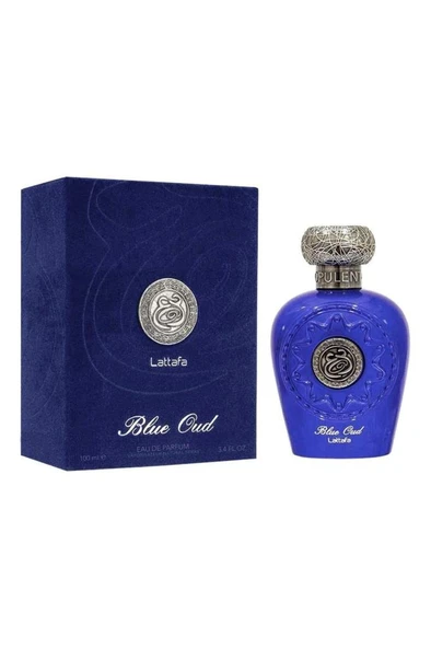 Lattafa Blue Oud EDP Unisex 100 ml - Resim 5