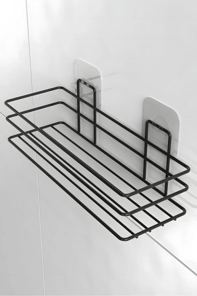 Jusso Yapışkanlı Banyo Düzenleyici Banyo Aksesuar Şampuanlık ürün görseli 1