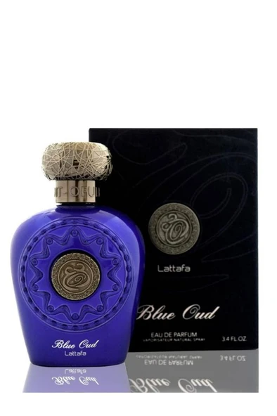 Lattafa Blue Oud EDP Unisex 100 ml - Resim 2