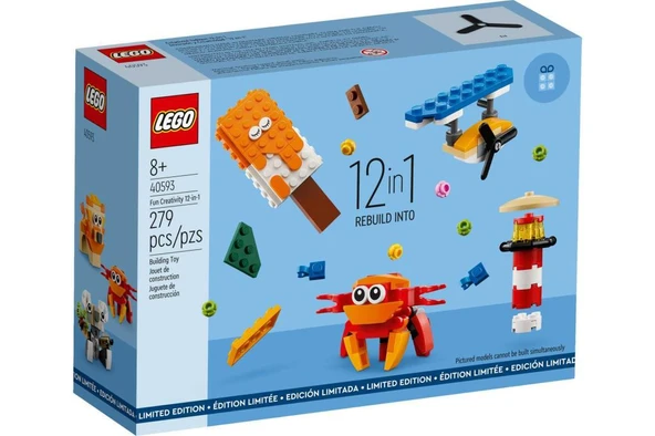 LEGO Creator 40593 Fun Creativity 12-in-1 ürün görseli 1