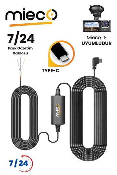 Mieco 1S Uyumlu Park Modu Akü Bağlantı Kablosu / Hardware Kit  (Type-c) ürün görseli 1