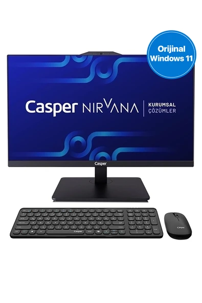 Casper Nirvana A90.1342-DV00A-V-S Intel Core i5-13420H 32GB RAM 500GB NVME SSD Windows 11 Home Monitör PC (All-in-One) ürün görseli 1
