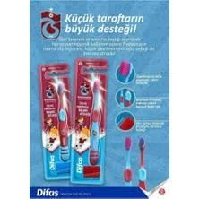 DİFAŞ TRABZONSPOR LİSANSLI ÇOCUK  DİŞ FIRÇASI YUMUŞAK ürün görseli 1