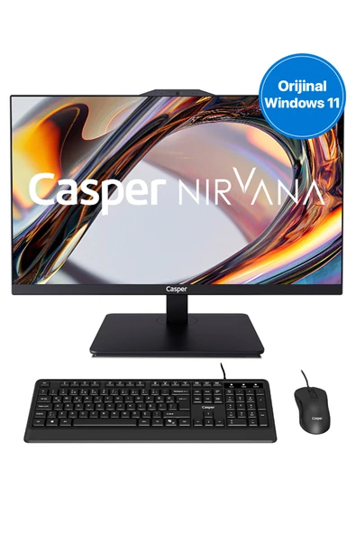 Casper Nirvana A90.1342-8V00T-V-S Intel Core i5-13420H 8GB RAM 500GB NVME SSD Windows 11 Home AIO PC ürün görseli 1