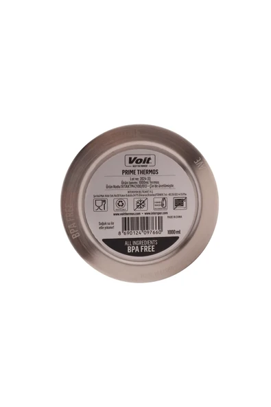 Voit Prime 1 L Gri Termos - Resim 5