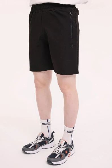 Lumberjack CT103 Basic Short 5FX Siyah Erkek Şort 101939492 ürün görseli 1