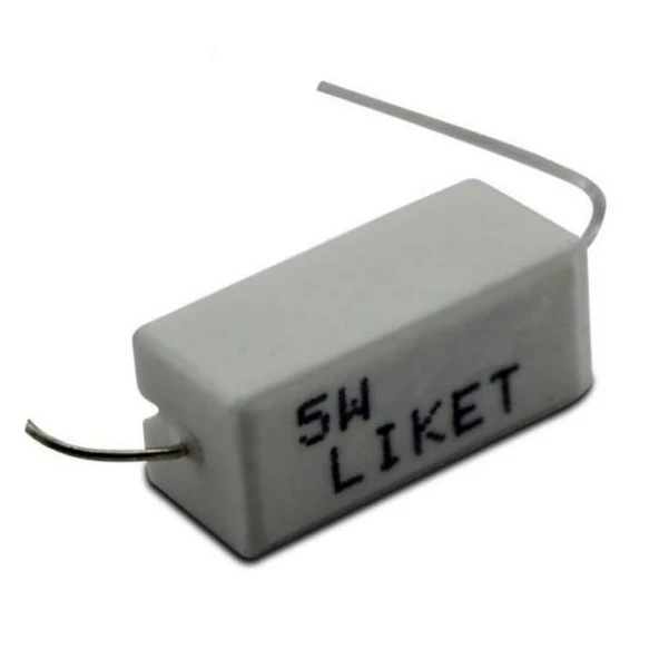 5W 470K Ohm Taş Direnç X 1 Adet (Rf089) ürün görseli 1