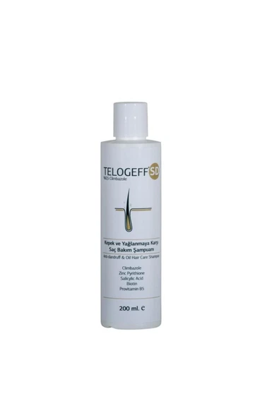Telogeff Sd Kepek Ve Yağlanmaya Karşı Şampuan 200ml ürün görseli 1